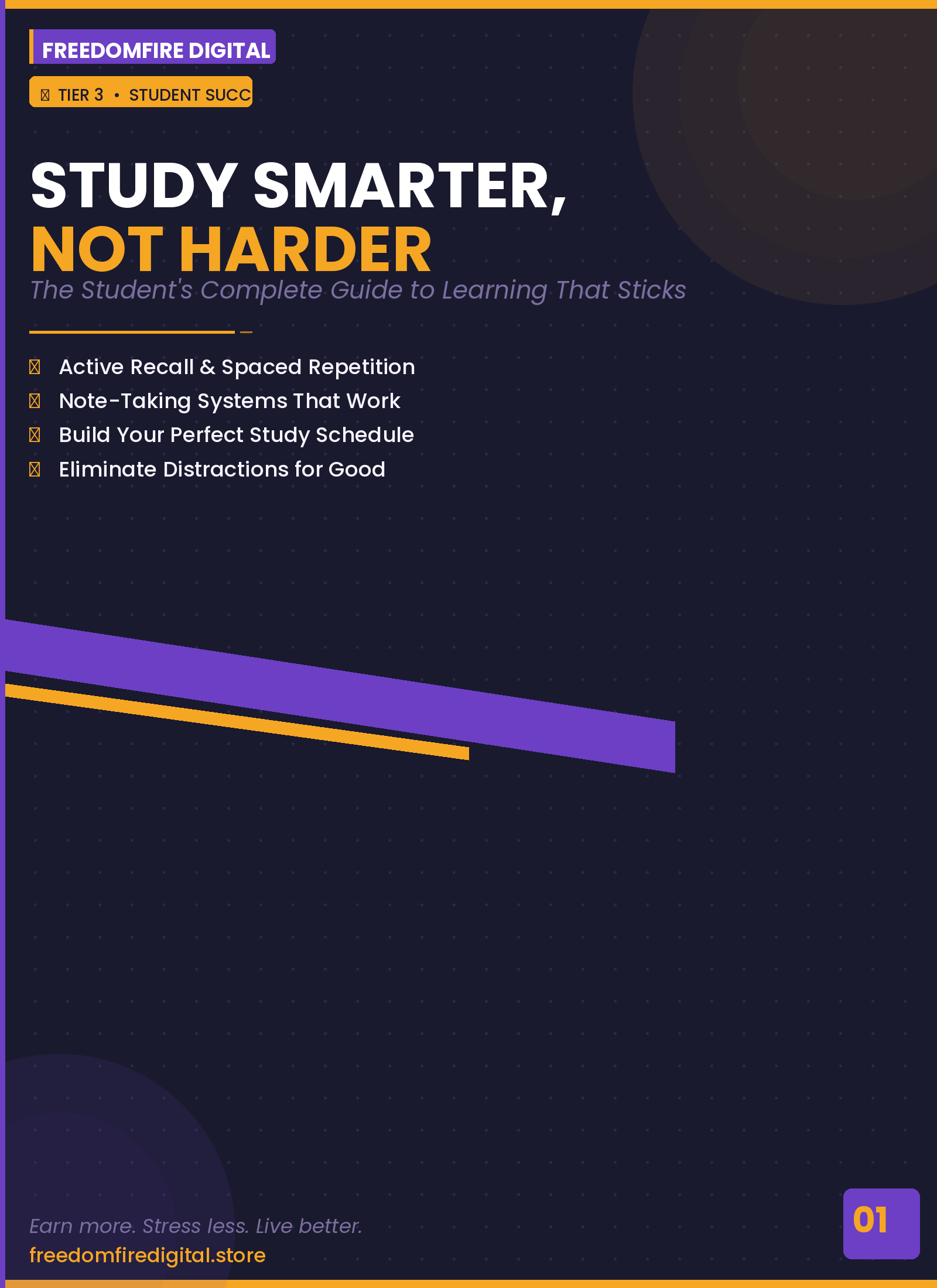 Study Smarter, Not Harder — Science-Backed Study Guide PDF | Active Recall, Spaced Repetition & Note-Taking for Students
