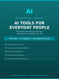 AI Tools for Everyday People — 50 Copy-Paste Prompts | ChatGPT, Claude & Gemini | Save Time | Digital Download